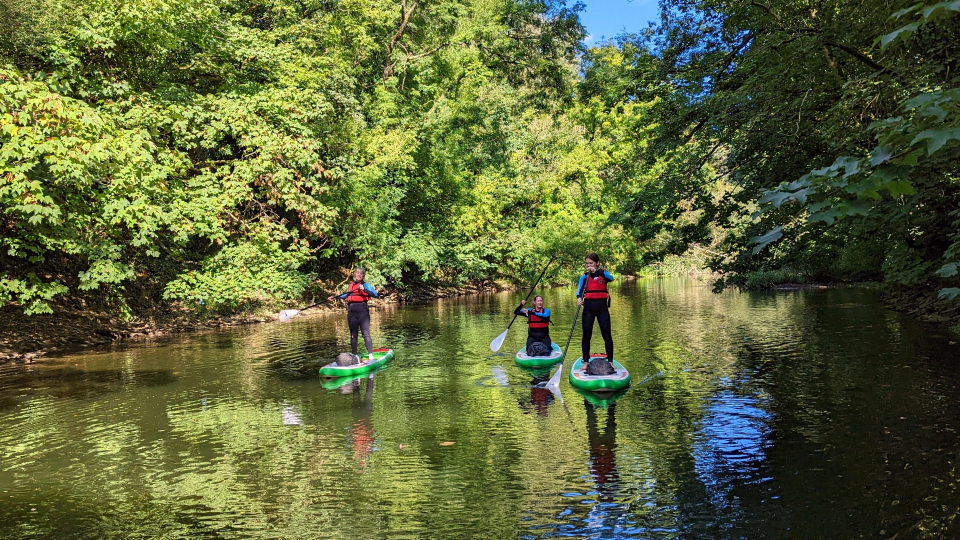 standup paddle boarding nature reserve cardigan ceredigion