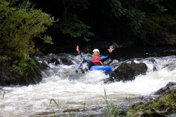 white water tubing rapids llandysul